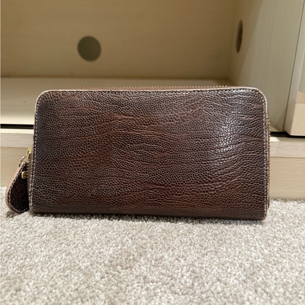 BRAHMIN zip around wallet, women’s